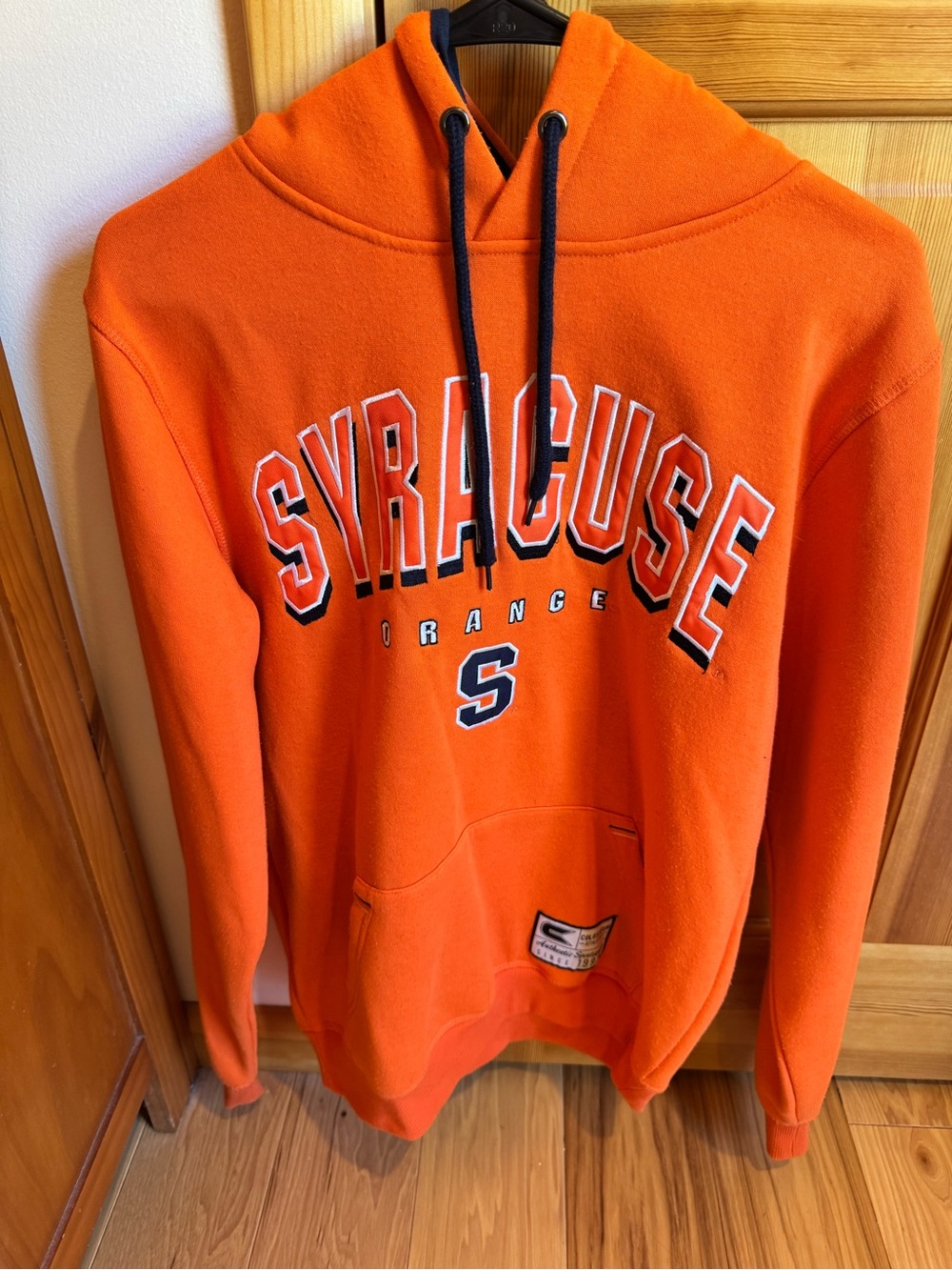 Syracuse Orange Men's Hooded Pullover Sweatshirt - Orange
